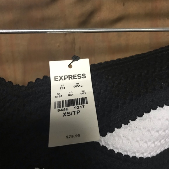 Black and white strapless dress - Picture 2 of 3